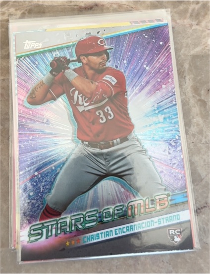 2024 Topps Series 1 Stars of MLB #SLMB-7 Christian Encarnacion-Strand — front