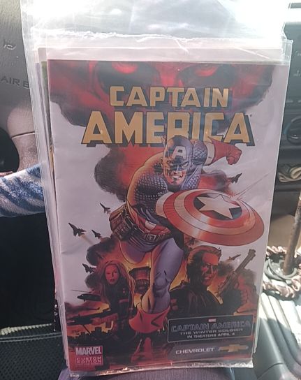 Captain America Chevrolet Promo Comic 2014 — front