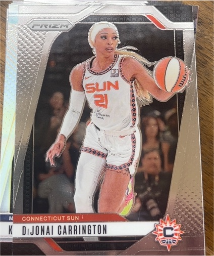 2024 Panini Prizm WNBA #118 DiJonai Carrington — front