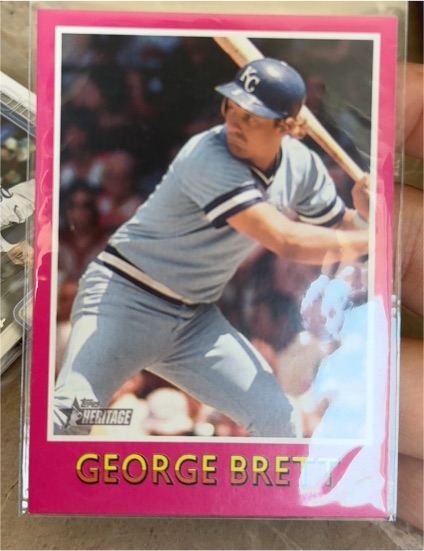 2024 Topps Heritage 1975 Baseball Sensations #75BS-6 George Brett — front