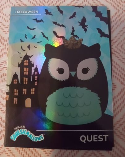 2025 Original Squishmallows Foil Halloween Quest — front