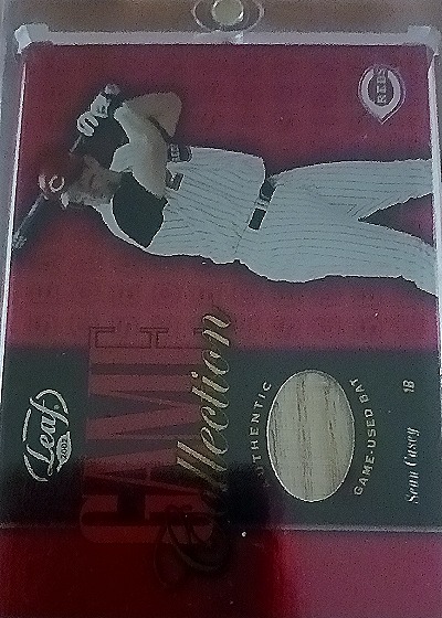2002 Leaf Game Collection #SC-B Sean Casey — front