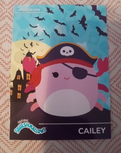 2025 Squishmallows Foil Halloween Edition #18 Cailey — front