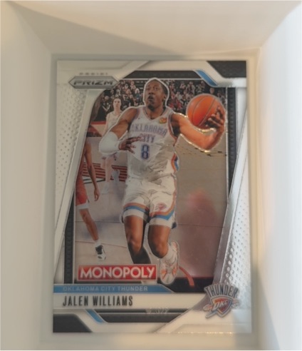 2024-25 Panini Prizm Monopoly #81 Jalen Williams — front