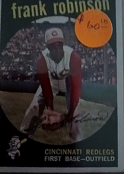 1959 Topps #435 Frank Robinson — front