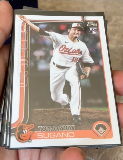 2025 Topps Series 2 #417 Tomoyuki Sugano — front