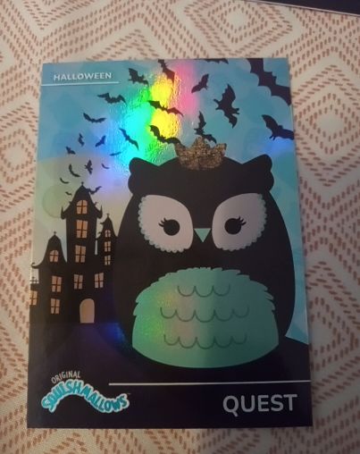 2025 Panini Squishmallows Foil Halloween Edition Quest — front