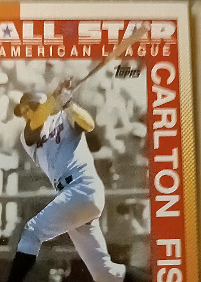 1990 Topps #392 Carlton Fisk — front