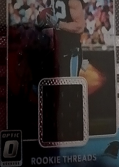 2017 Donruss Optic Rookie Threads Football Card — front