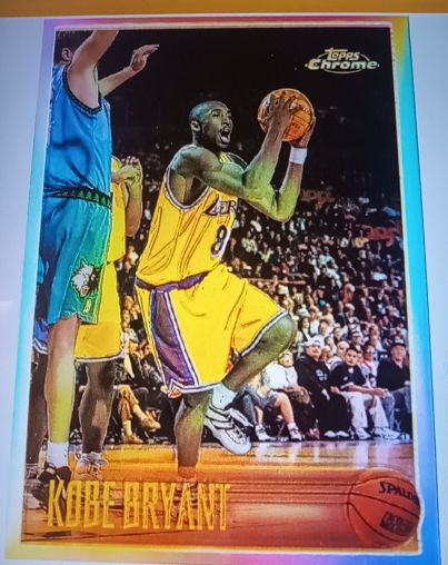 1996-97 Topps Chrome #138 Kobe Bryant — front