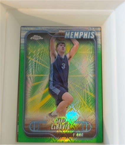 2024-25 Topps Chrome Memphis #Jake LaRavia — front