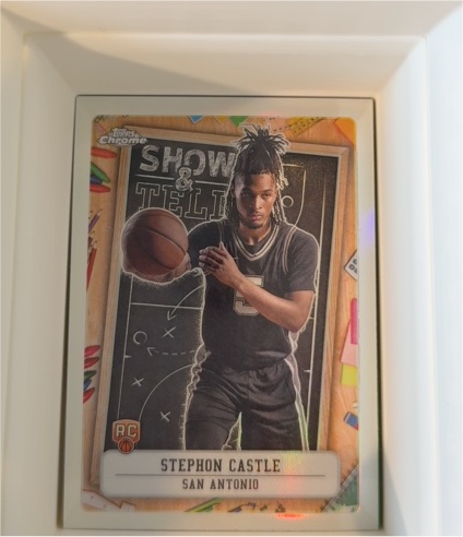 2024-25 Topps Chrome #ST-13 Stephon Castle — front