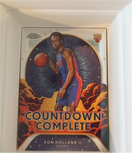 2024-25 Topps Chrome #CC-14 Ron Holland II Countdown Complete — front