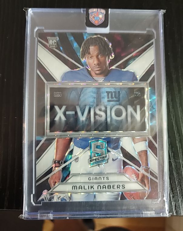 2024 Panini Spectra X-Vision Malik Nabers — front