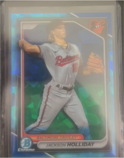 2024 Bowman Chrome Prospects #BCP-47 Jackson Holliday — front