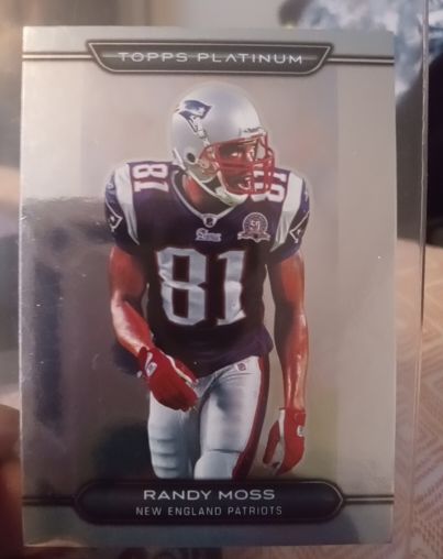 2010 Topps Platinum #150 Randy Moss — front