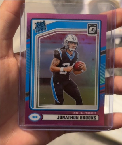 2024 Panini Donruss Optic #354 Jonathon Brooks — front