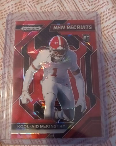2024 Panini Prizm Draft Picks New Recruits #NR-KMY Kool-Aid McKinstry — front