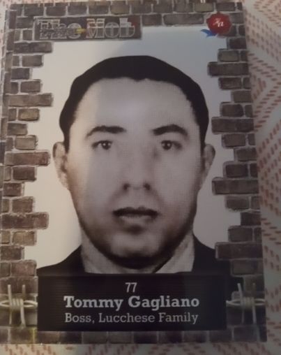 2023 Historic Autographs The Mob 2 #77 Tommy Gagliano — front