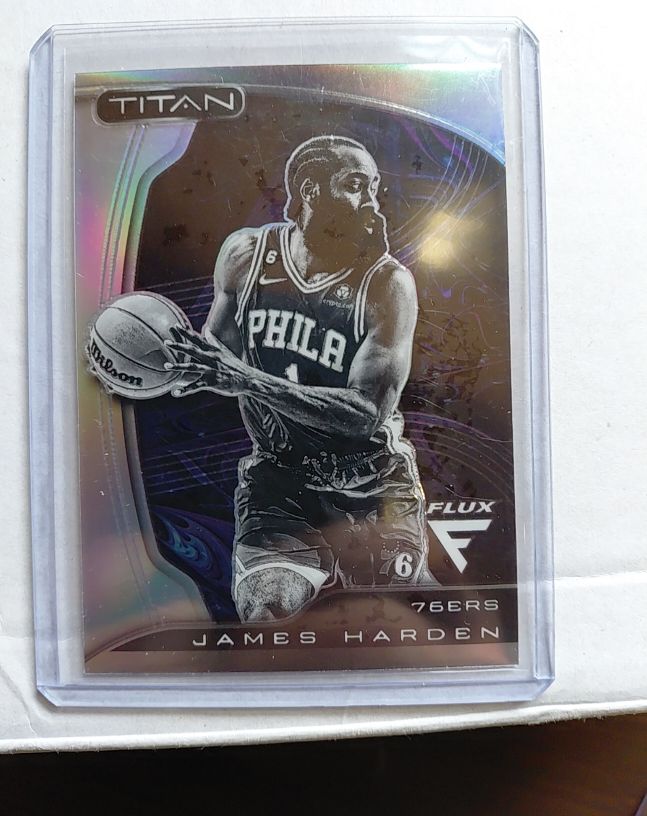 2022-23 Panini Flux Titan #89 James Harden — front
