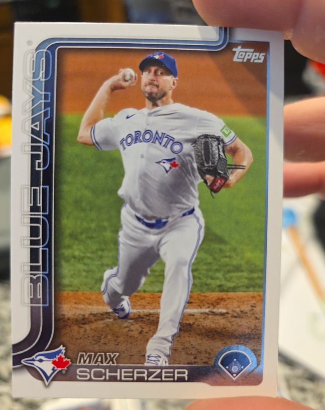 2025 Topps #686 Max Scherzer — front