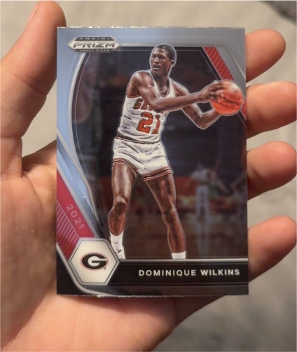 2021 Panini Prizm Draft Picks #93 Dominique Wilkins — front