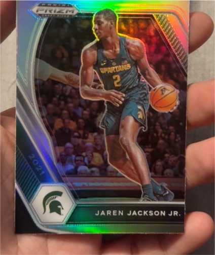 2021-22 Panini Prizm Draft Picks #31 Jaren Jackson Jr. — front
