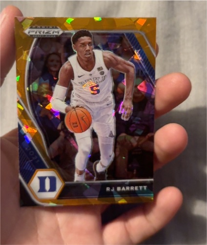 2021-22 Panini Prizm Draft Picks #95 RJ Barrett — front