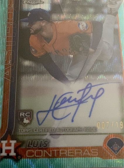 2025 Topps Chrome #RA-LC Luis Contreras — front