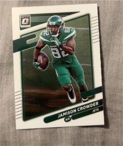 2021 Panini Donruss Optic Football #71 Jamison Crowder — front