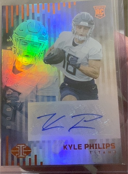 2022 Panini Illusions Rookie Signs #RS-KP Kyle Philips — front