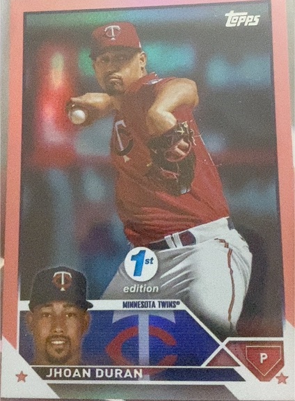 2023 Topps 1st Edition #218 Jhoan Duran — front