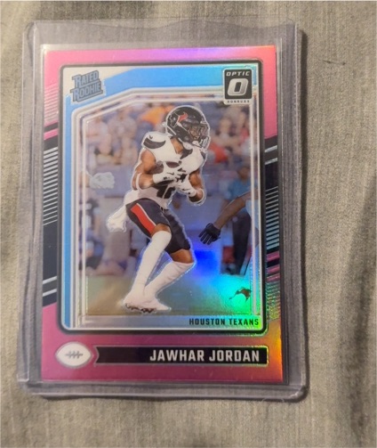 2024 Donruss Optic #247 Jawhar Jordan — front