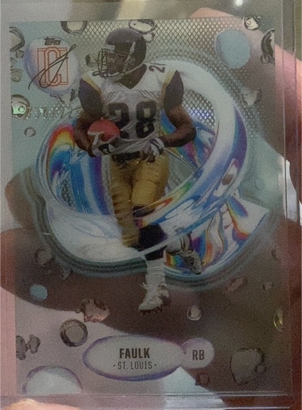 2024 Topps Signature Class Fluidity #F-21 Marshall Faulk — front