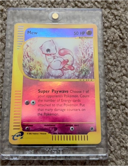 2002 Pokemon Expedition #19 Mew — front