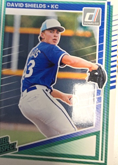 2025 Donruss #104 David Shields — front