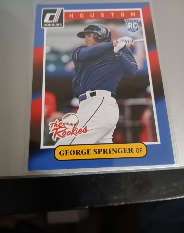 2014 Donruss The Rookies #32 George Springer — front