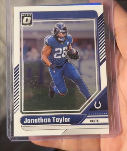 2024 Panini Donruss Optic #83 Jonathan Taylor — front