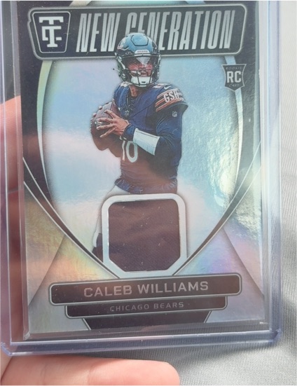 2024 Panini Totally Certified New Generation Patch #NGJ-CWS Caleb Williams — front