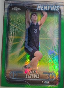 2024-25 Topps Chrome #104 Jake LaRavia — front