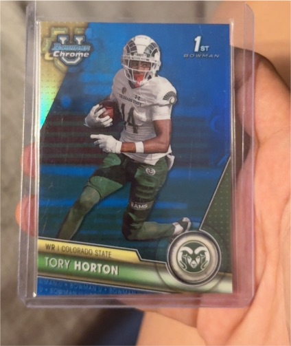2023 Bowman Chrome University #73 Tory Horton — front
