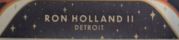 Ron Holland II Detroit Basketball Card — front