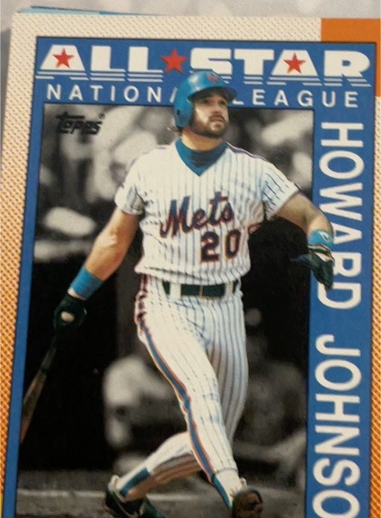 1990 Topps #399 Howard Johnson — front