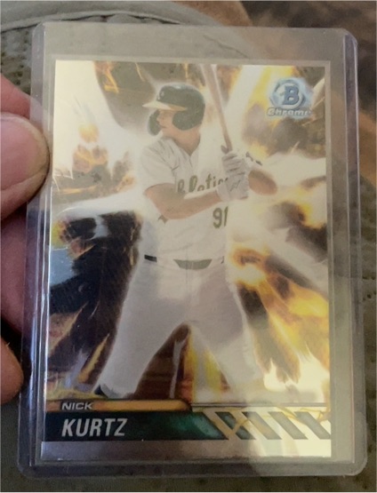 2024 Bowman Draft Chrome Plasma Power #PP2 Nick Kurtz — front