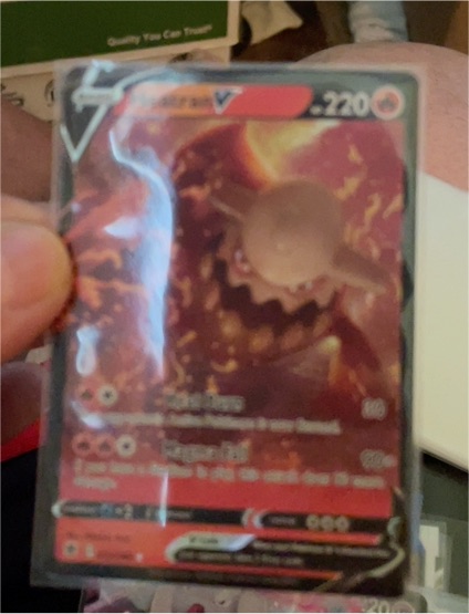 2022 Pokémon TCG Astral Radiance #025 Heatran V — front