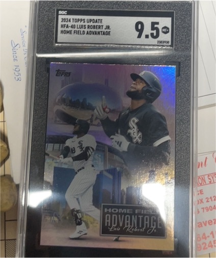 2024 Topps Update #HFA-40 Luis Robert Jr. — front
