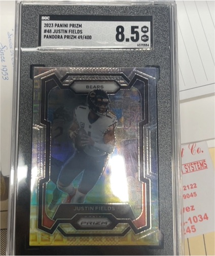 2023 Panini Prizm #48 Justin Fields — front