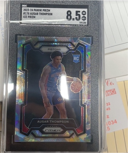 2023-24 Panini Prizm #178 Ausar Thompson — front