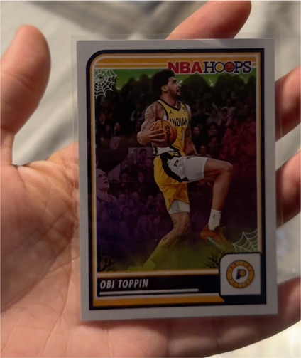 2023-24 Panini Haunted Hoops #46 Obi Toppin — front