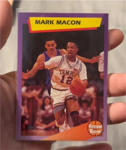 1991-92 Front Row Dream Picks #56 Mark Macon Rookie — front